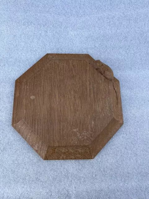 robert thompson mouseman Octagonal Pot Stand