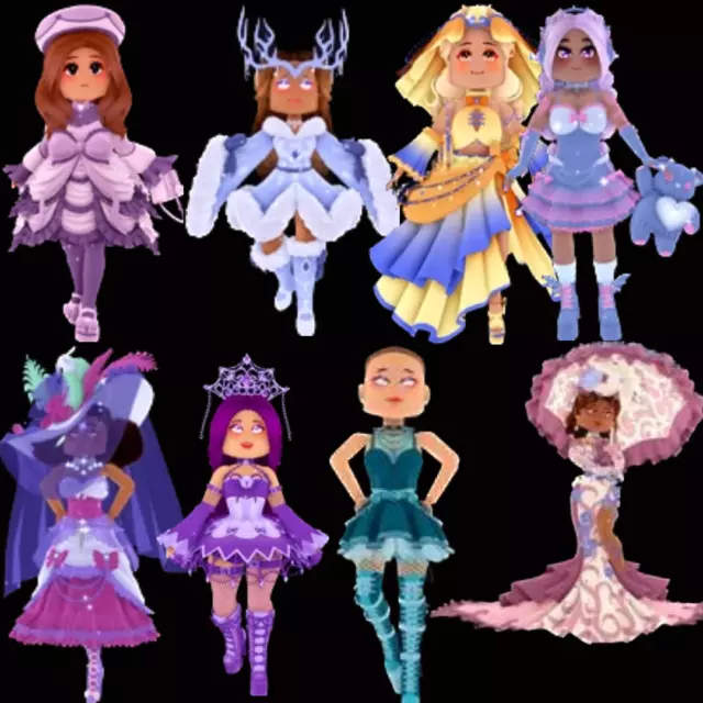 ROYALE HIGH - (Halloween Halo 2018 + Shadow Empress Set + 200K Diamonds) -  Cheap £78.37 - PicClick UK