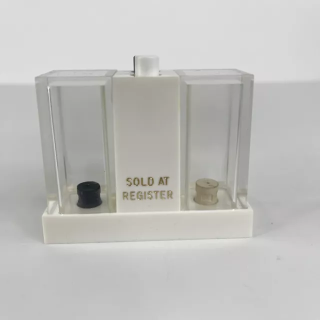 VTG SALT & Pepper Shaker White Push Button Dispenser Whirley Industries  Plastic $9.89 - PicClick