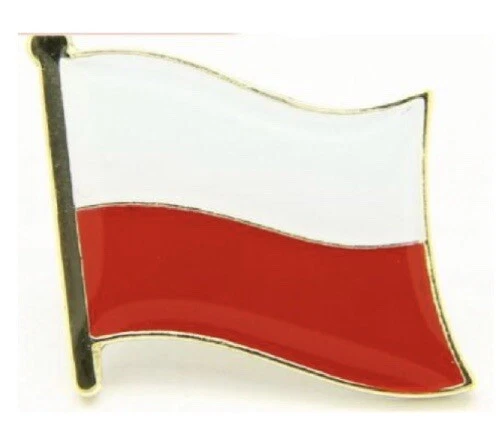Pologne Drapeau Pays Broche Revers Cravate Tack Lds Missionnaire Statesman Ties