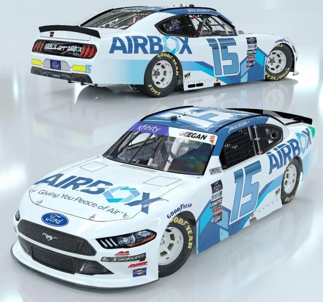 CUSTOM 2024 HAILIE Deegan 15 Air Box 1/64 Scale NASCAR Diecast