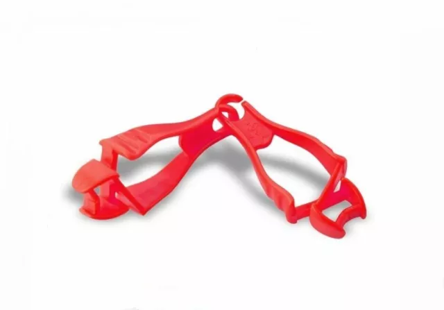 ERGODYNE Squids 3400 Glove belt Grabber Holder Dual Clip - Red OR Pink