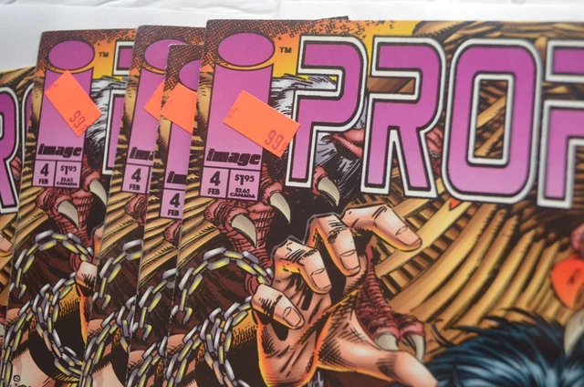 Lot of (9) PROPHET #4 (Volume 1) Image Comics First Printing (1994) 2