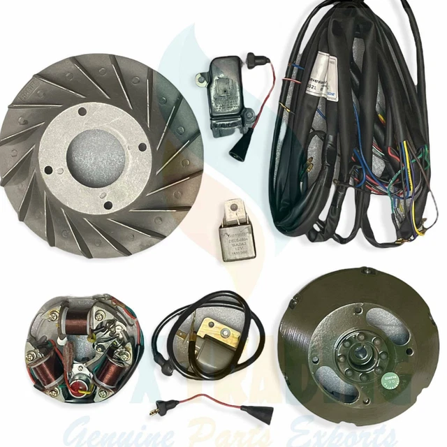 VESPA IGNITION KIT complete, 6v to 12v conversion kit Vespa vbb vba