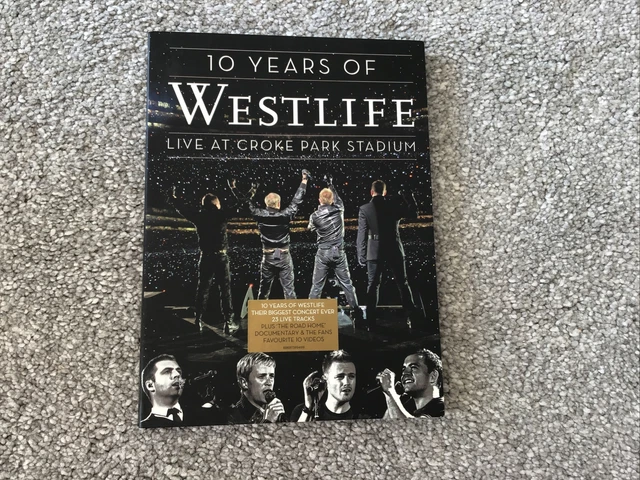 WESTLIFE - 10 Years Of - Live At Croke Park Stadium ---- ( Dvd