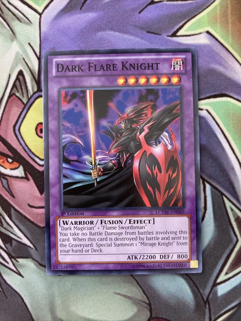YUGIOH DARK FLARE Knight , dcr-017 Super Rare Excellent 18.29 - PicClick UK