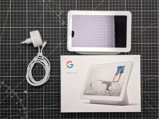 Google Nest Home Hub - Display Und Lautsprecher - Chalk / Kreide / Weiss