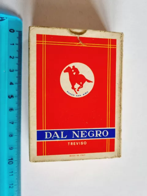Carte Da Gioco Sigillate Dal Negro Poker San Siro Original Playing Cards New