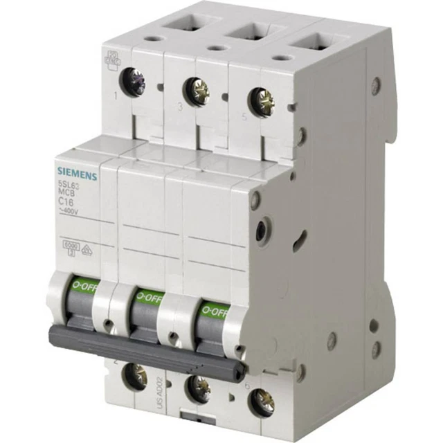 Siemens 5SL6325-7 Siemens Dig.Industr. Interruttore magnetotermico 3 poli 25 A