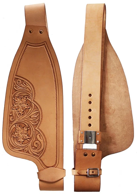 ANTIQUESADDLE Ensemble de paires de garde-boue en cuir de rechange pour...