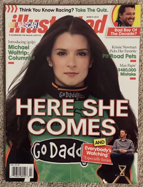 Nascar Illustrated March 2010 Danica Patrick Here She Comes-Racing-No Label