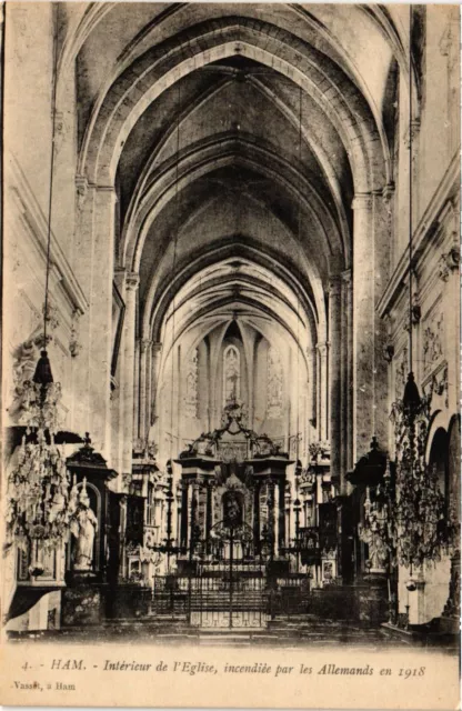 CPA AK Militaire - Ham - Interieur de l'Eglise (695184)