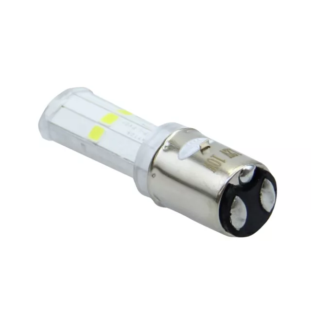 LED Birne Bilux Ba20d 12V 35W Moped Mokick