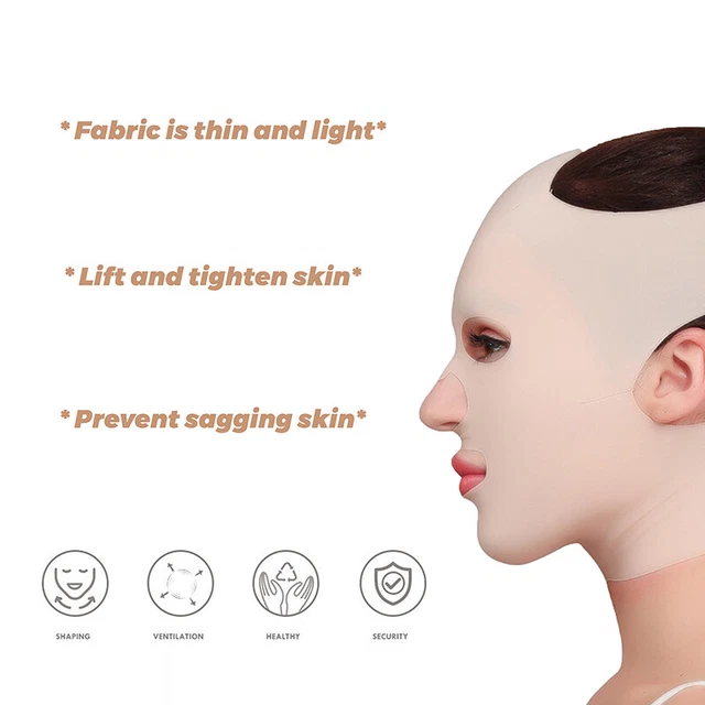 Elastic Face Slimming Bandage V Line Face Shaper Women Chin Cheek Lift Up B-SU