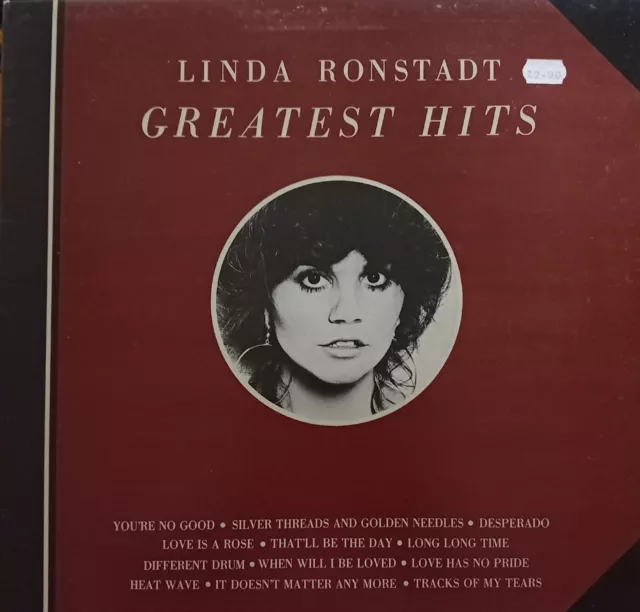 Linda Ronstadt "Greatest Hits" LP 1976 12-tracks K53055 Gatefold Album.