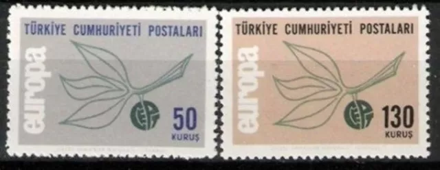 Türkei Nr.1961/62 ** Europa, Cept 1965, postfrisch