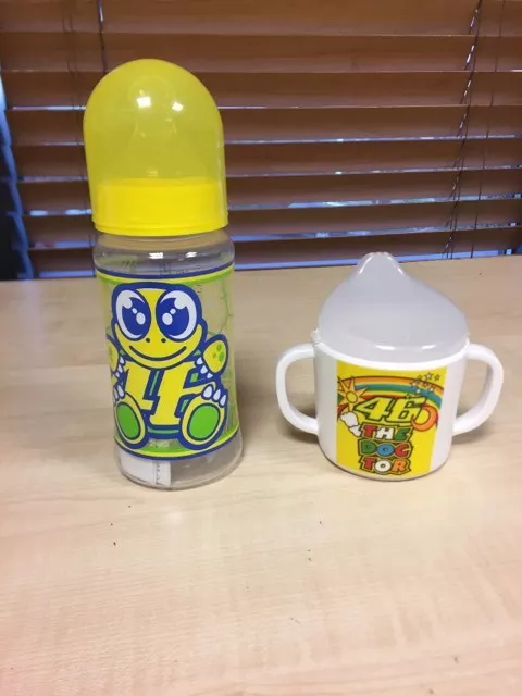 OFFRE - Bouteille bébé officielle Valentino Rossi VR46 + Tasse