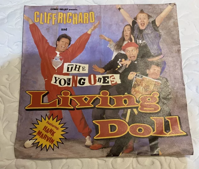 cliff richard the young ones living doll Comic Relief.