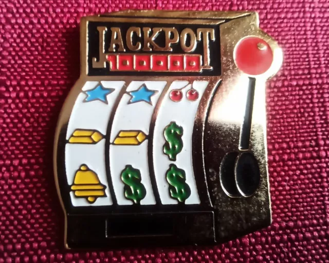 Pins Lot De  3 Pins Casino(Nice) Machine A Sous Ancien Collector 2