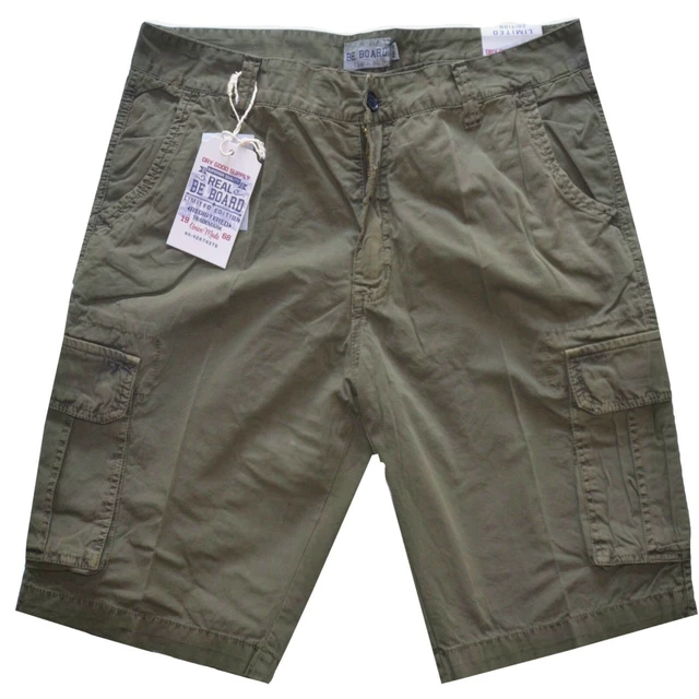 Bermuda Uomo BE BOARD - Pantalone Corto Sportivo In Cotone - Comfort E Stile Casual - Foto 9