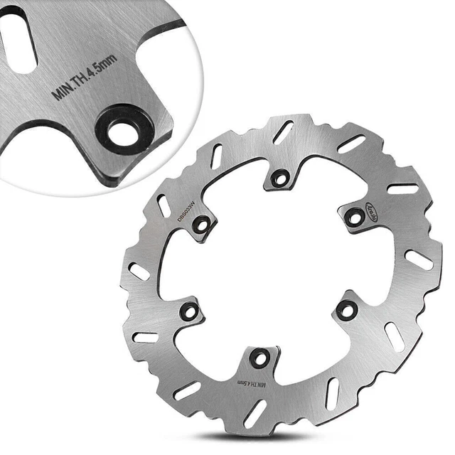 Motor Rear Disc Brake Rotors For Yamaha XJR 1200 1300 XJ600 SR125 RD LC 350 500