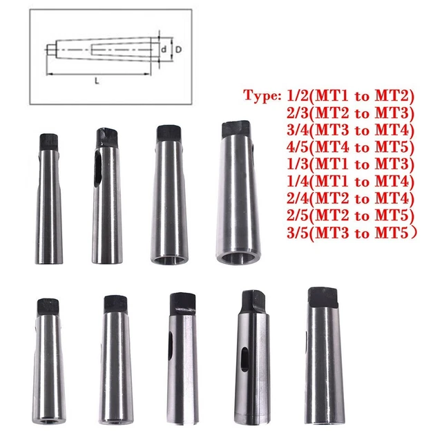 MT5 To MT1 | A-Grade | Morse Taper Drill (Reduction) Sleeve | RR Brand