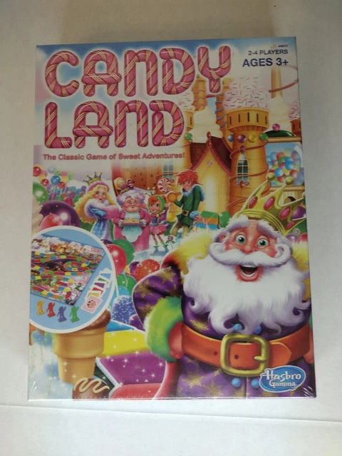 HASBRO CANDY LAND The Classic game of Sweet Adventures Ages 3+ New