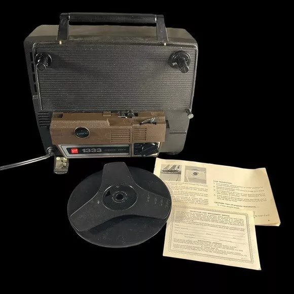 GORGEOUSLY VINTAGE GAF IMAC Sonix S8 Cine Movie Projector In Original Box  £74.89 - PicClick UK