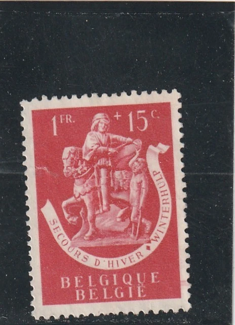 L5359 BELGIQUE TIMBRE N° Y & T 607 de 1942-43 " Secours d'Hiver " Neuf NSG