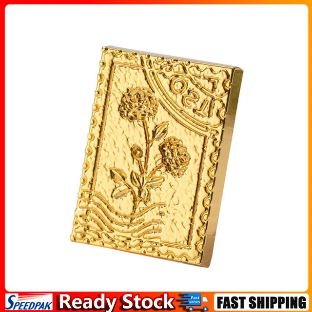 Special-shaped Fire Paint Head Retro 3D Relief Stamps Head for Wedding Card (A)
