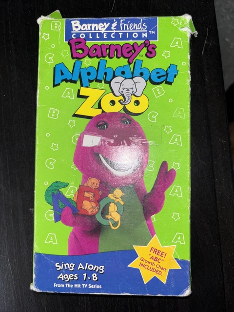 VHS BARNEY AND Friends Collection Barneys Alphabet Zoo (VHS, 2001) £7. ...