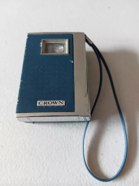 Crown 16 transistor Solid State, vintage Crown portable radio transistor