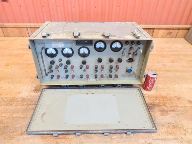 Rare US Army Military Communications Power Supply PP-351/U Ham Radio Tube Amp ?