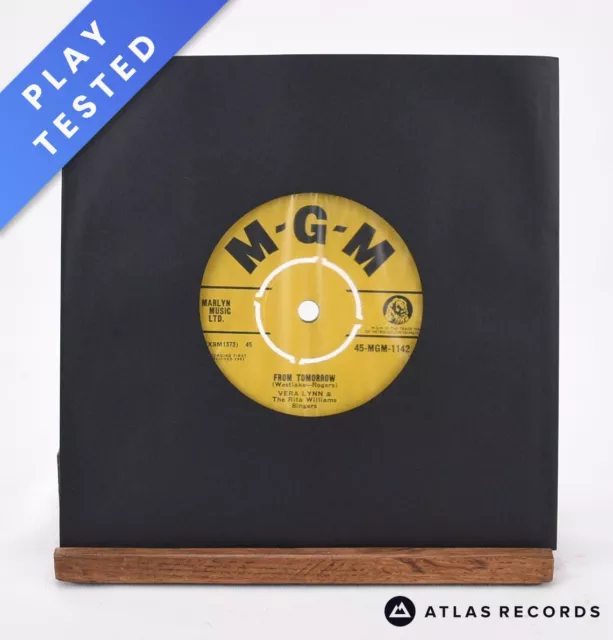 Vera Lynn - From Tomorrow - 7" Vinyl Record - EX