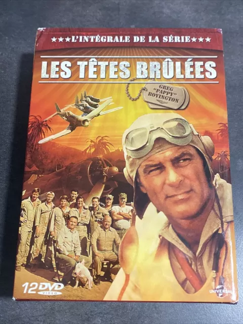 Les Tetes Brulees L Integrale De La Serie Coffret 12  Dvd Robert Conrad France