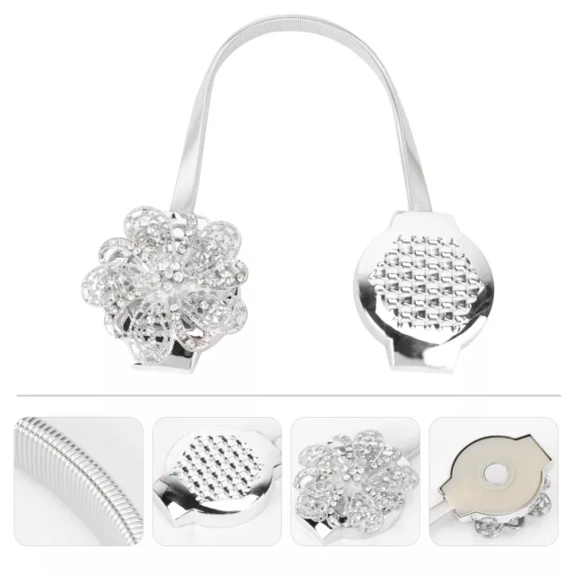 1PC tiebacks for bedroom Curtain Buckle Rhinestone Curtain Tieback