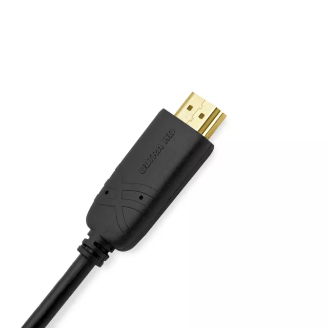 Cablesson - Mini DisplayPort1.2 to HDMI Male Cable 3M (4k - 60Hz) - Black