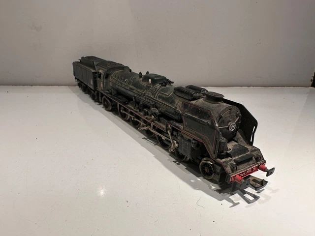 Locomotive Vapeur Jouef HO 241-P7 Nevers Avec Tender 36-P20 - Occasion