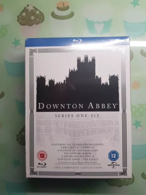 Downton Abbey 1-6 Complete Series Blu Ray Box set new/Sealed Over 10 Sold.