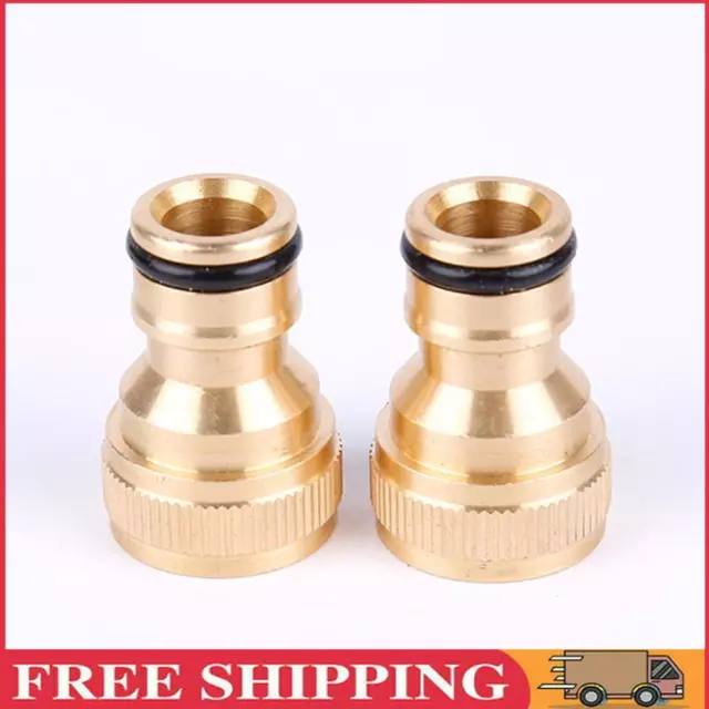 Garden Hose Pipe Adaptor Brass Faucet Tap Connector Mixer for Tap Kitchen Faucet