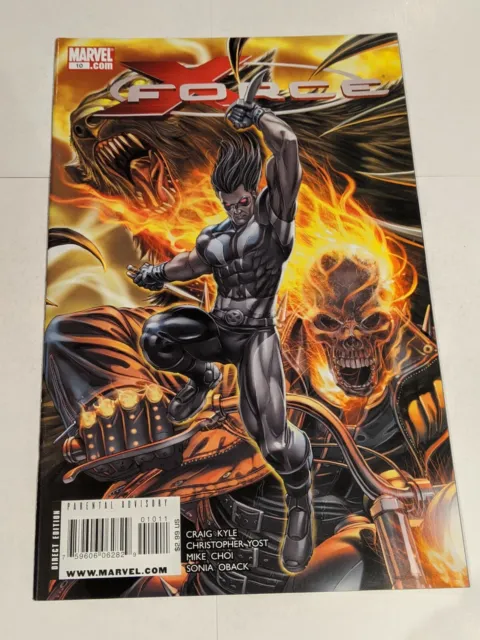 X-Force #10 February 2009 Marvel Comics Kyle Yost Choi Oback