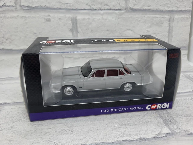 1:43 VANGUARDS JAGUAR Xj6 Mkii 4.2L Police 1971 White Orange VA13904