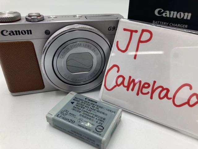 CANON POWERSHOT G9X Mark II Digital Camera Silver $823.09