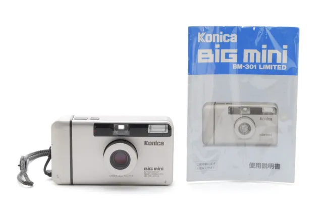 [Exc+5] Konica Big mini BM301 Limited Point & Shoot 35mm Film Camera From JAPAN