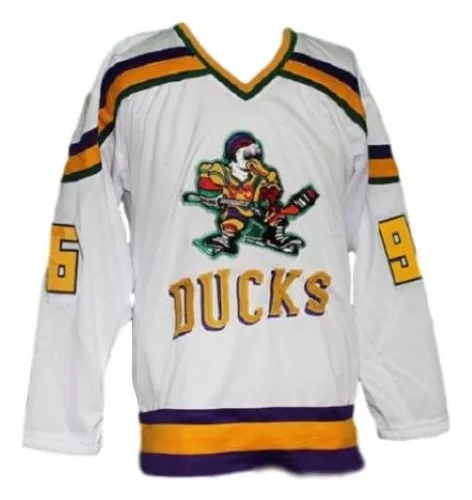 Mighty Ducks Paul Kariya #9 Teemu Selanne #8 Hoodie Sewn Thick Custom Any  Name