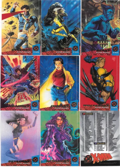 X-Men Premiere Edition Trading Card Singles Fleer Ultra 1994 NEW YOU CHOOSE CARD