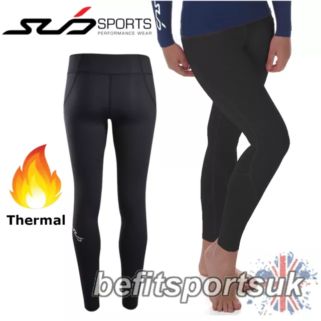 Sub Sports Womens Cold Running Tights Thermal Exercise Fitness