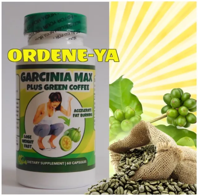 Garcinia Max Plus Green Coffee Weigth Loss Garcinia Cambogia Vital Fat Burning