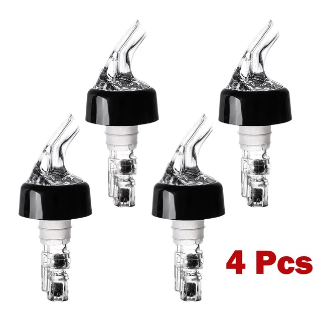 Versatori di vino 4 pz versatori di liquore per stoviglie con cuscinetti a sfera diametro 18-20 mm