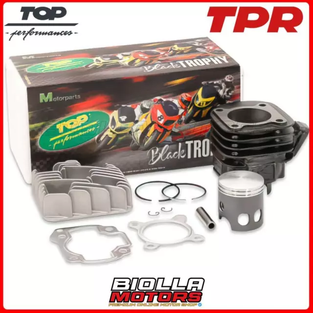 9931340 Cylindre Kit Top Trophy 70Cc D.47 Mbk Ovetto 50 2T Sp.10 Ghisa Black